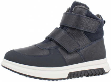 м 7-2128 Син 38-2,39-2,40-2 Лель Ботинки Повсед Оксфорд Нат.кожа, Нат.мех, ТЭП Зима Муж