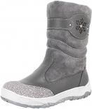 м 4-1333 Сер 33-2,34-2,35-2 Лель П/сапоги Повсед Веллингтон Нат.кожа, Нат.мех, ТЭП Зима жен