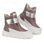 м 3-2230 пыльно-розовый 27-1,28-1,29-1,30-1,31-1,32-1 Лель Ботинки Повсед Веллингтон Нат.кожа, Нат.мех, ТЭП Зима Муж