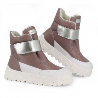 м 3-2230 пыльно-розовый 27-1,28-1,29-1,30-1,31-1,32-1 Лель Ботинки Повсед Веллингтон Нат.кожа, Нат.мех, ТЭП Зима Муж