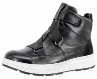 м 4-2115 Чёр 36-2,37-2 Лель Ботинки Повсед Оксфорд Нат.кожа, Нат.мех, ТЭП Зима жен