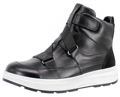 м 4-2115 Чёр 36-2,37-2 Лель Ботинки Повсед Оксфорд Нат.кожа, Нат.мех, ТЭП Зима жен