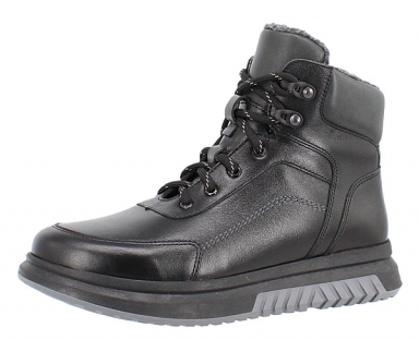 м 6-2102 Чёр 35-1,36-2,37-3 Лель Ботинки Повсед Оксфорд Нат.кожа, Нат.мех, ТЭП Зима Муж