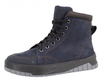 м 6-2117 Син 36-2,37-2 Лель Ботинки Повсед Дерби Нат.кожа, Нат.мех, ТЭП Зима жен