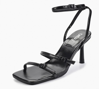 947078/03-01E Чёр Betsy Туфли Повсед Босоножки Иск.мат, Иск.кожа, ТПУ(термопластичный полиуретан) Лето жен