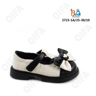 RC51_2723-1A Чёр 25-1,26-2,27-2,28-2,29-2,30-1 Boys and Girls Туфли Празд Mary Jane Иск.мат, Иск.кожа, ТПР (TPR-Термопластичная резина) Лето жен