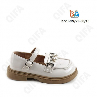 RC51_2723-9N Бел 25-1,26-2,27-2,28-2,29-2,30-1 Boys and Girls Туфли Школа Mary Jane Иск.мат, Иск.кожа, ТПР (TPR-Термопластичная резина) Лето жен
