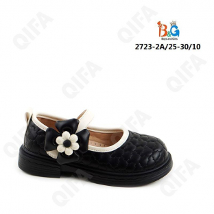 RC51_2723-2A Чёр 25-1,26-2,27-2,28-2,29-2,30-1 Boys and Girls Туфли Школа Mary Jane Иск.мат, Иск.кожа, ТПР (TPR-Термопластичная резина) Лето жен