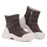 м 3-2129 Сер 29-1,30-1,31-1,32-1 Лель П/сапоги Повсед Веллингтон Нат.кожа, Нат.мех, ТЭП Зима жен