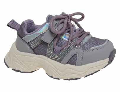 R580793311PE Фиол 27-1,28-1,29-2,30-1,31-2,32-1 Сказка П/ботинки Актив.отдых Кроссовки Иск.мат, Текстиль В/О жен