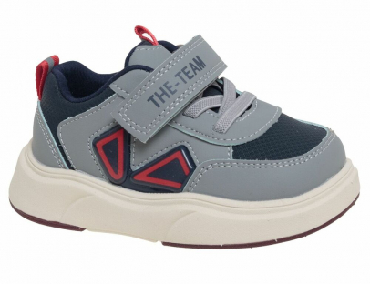 R619992631GR Сер 22-2,23-2,24-2,25-2,26-2 Сказка П/ботинки Актив.отдых Кроссовки Иск.мат, Текстиль В/О Муж