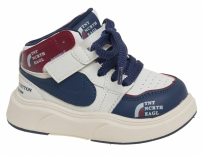 R619992632DB Т.син 22-2,23-2,24-2,25-2,26-2 Сказка Ботинки Актив.отдых Кроссовки Иск.мат, Байка/Флис В/О Муж