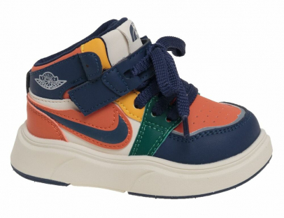 R619992633DB/R Темно синий/Красный 22-2,23-2,24-2,25-2,26-2 Сказка Ботинки Актив.отдых Кроссовки Иск.мат, Байка/Флис В/О Муж