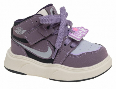 R619992633PE Фиол 22-2,23-2,24-2,25-2,26-2 Сказка Ботинки Актив.отдых Кроссовки Иск.мат, Байка/Флис В/О жен