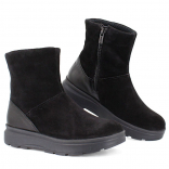 м 5-2027 Чёр 38-2,39-2,40-2 Лель Ботинки Повсед Веллингтон Нат.кожа, Нат.шерсть, ТЭП Зима жен