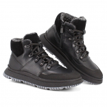 м 7-2260 Чёр 38-2,39-2,40-2 Лель Ботинки Повсед Оксфорд Нат.кожа, Нат.мех, ТЭП Зима Муж