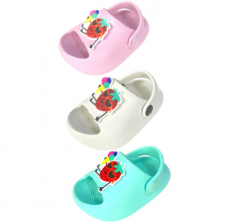 RB23172 Микс белый,розовый,бирюзовый 20-3,21-3,22-3,23-3,24-3,25-3 Tingo Туфли Пляж Сандалии ЭВА, Без подклада, ЭВА Лето жен