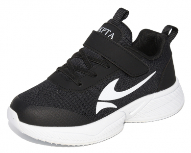 E21892 Чёр 32-1,33-1,34-2,35-2,36-1,37-1 Капитошка П/ботинки Актив.отдых Кроссовки Текстиль, Текстиль, ЭВА Лето Муж