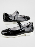 22588п-1 черный лак 28-1,29-1,30-1,31-1,32-1 Kapika Туфли Школа Mary Jane Иск.мат, Кожподклад, Резина Лето жен