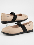 22590п-3 Беж 30-1,31-1,32-1,33-1,34-1 Kapika Туфли Школа Mary Jane Иск.мат, Кожподклад, Резина Лето жен
