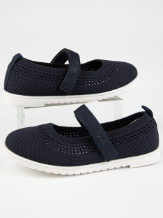 22699н-2 Син 26-1,27-1,28-1,29-1,30-1 Kapika Туфли Школа Mary Jane Текстиль, Текстиль, Резина Лето жен