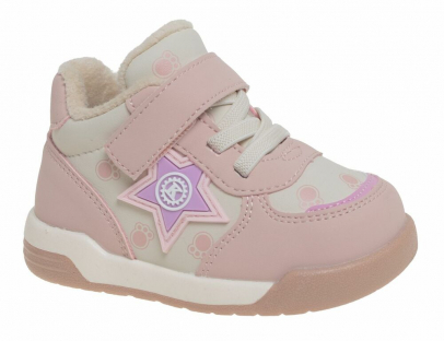 R996595002P Роз 17-2,18-2,19-2,20-2,21-2 Сказка Ботинки Актив.отдых Кроссовки Иск.мат, Байка/Флис В/О жен