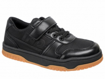 41-0536B Чёр 32-2,33-2,34-2,35-2,36-2,37-2 Indigo kids П/ботинки Школа Оксфорд Иск.мат, Кожподклад, ТЭП В/О Муж