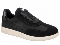 43-0220C Чёр 35-2,36-2,37-2,38-2,39-2 Indigo kids П/ботинки Актив.отдых Кроссовки Иск.мат, Текстиль, Резина В/О жен