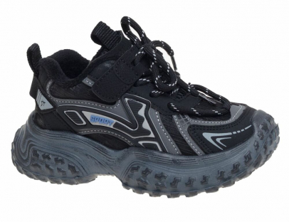 R233995659BK Чёр 27-1,28-1,29-2,30-1,31-1,32-2 Сказка П/ботинки Актив.отдых Кроссовки Иск.мат, Байка/Флис В/О Муж