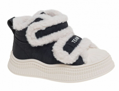 R570795578BK Чёр 27-1,28-2,29-1,30-2,31-1,32-1 Сказка Ботинки Повсед Дерби Иск.мат, Иск.мех В/О жен