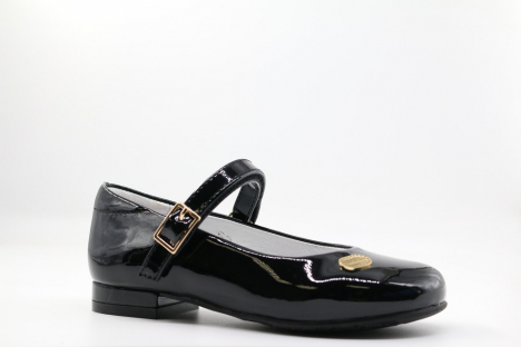 22933п-1 Чёр 26-1,27-1,28-1,29-1,30-1 Kapika Туфли Школа Mary Jane Иск.мат, Кожподклад, ТЭП (термоэластопласт) Лето жен