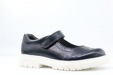 231165п-2 Син 33-1,34-1,35-1,36-1,37-1 Kapika Туфли Школа Mary Jane Иск.мат, Кожподклад, ТЭП (термоэластопласт) Лето жен