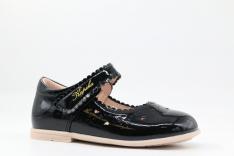 21414п-2 черный лак 21-1,22-1,23-1,24-1,25-1 Kapika Туфли Празд Mary Jane Иск.мат, Кожподклад, ТЭП (термоэластопласт) Лето жен