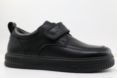 231140 Чёр 31-1,32-1,33-1,34-1,35-1 Kapika П/ботинки Школа Дерби Нат.кожа, Кожподклад, ЭВА/резина В/О Муж