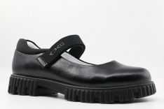 231162п-1 Чёр 31-1,32-1,33-1,34-1,35-1 Kapika Туфли Школа Mary Jane Иск.мат, Кожподклад, ЭВА/резина Лето жен