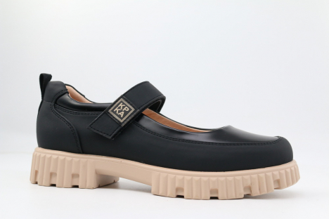 231179п-1 Чёр 31-1,32-1,33-1,34-1,35-1 Kapika Туфли Школа Mary Jane Иск.мат, Кожподклад, ЭВА/резина Лето жен