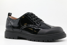 231187п-1 Чёр 31-1,32-1,33-1,34-1,35-1 Kapika П/ботинки Школа Дерби Иск.мат, Кожподклад, ТЭП (термоэластопласт) В/О жен