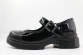231207п-2 Чёр 34-1,35-1,36-1,37-1,38-1 Kapika Туфли Школа Mary Jane Иск.мат, Кожподклад, ПУ (полиуретан) Лето жен