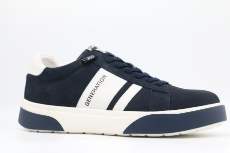 241002-2 Син 38-1,39-1,40-1,41-1,42-1 Kapika П/ботинки Актив.отдых Кроссовки Нат.кожа, Кожподклад, ЭВА/резина В/О Муж