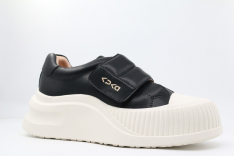 241018п-1 Чёр 35-1,36-1,37-1,38-1,39-1 Kapika П/ботинки Повсед Кроссовки Иск.мат, Кожподклад, Резина В/О жен