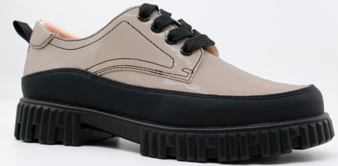 231186п-2 Беж 31-1,32-1,33-1,34-1,35-1 Kapika П/ботинки Школа Дерби Иск.мат, Кожподклад, ЭВА/резина В/О жен