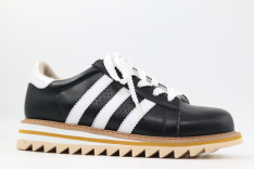 24995к-1 Чёр 35-1,36-1,37-1,38-1,39-1 Kapika П/ботинки Повсед Кроссовки Иск.мат, Кожподклад, ТЭП/ЭВА В/О жен