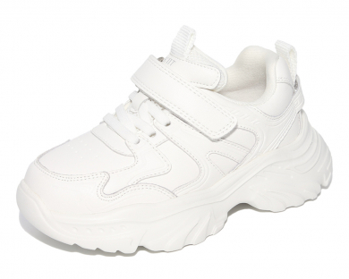 E22116 Бел 32-1,33-1,34-1,35-1,36-1,37-1 Капитошка П/ботинки Актив.отдых Кроссовки Иск.мат, Текстиль, ЭВА В/О жен