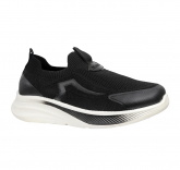 252K-H1-6333 Чёр 36-1,37-1,38-1,39-1,40-1,41-1 Qwest П/ботинки Актив.отдых Слипоны Текстиль, Текстиль, ПУ Лето Муж