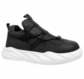 252P-G6-6204 Чёр 33-1,34-1,35-1,36-1,37-1,38-1 Qwest П/ботинки Школа Кроссовки Иск.мат, Кожподклад, ТЭП В/О Муж