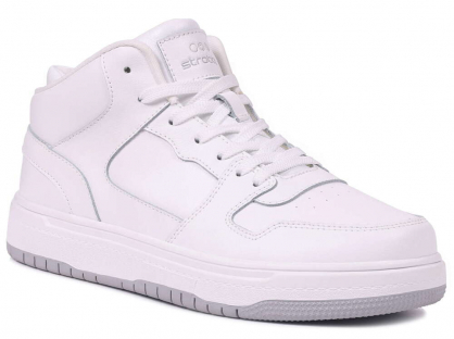 C3834-6 Бел 41-1,42-2,43-2,44-2,45-1 Strobbs Ботинки Актив.отдых Кроссовки Нат.кожа, Текстиль, Резина В/О Муж