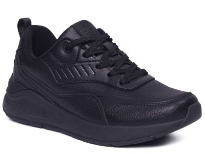 F7673-3 Чёр 36-1,37-2,38-2,39-2,40-1 Strobbs П/ботинки Актив.отдых Кроссовки Иск.мат, Текстиль, ЭВА,Резина,ТПУ вставка В/О жен