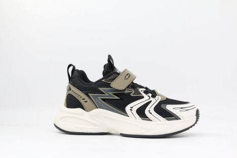 731202-2 черный-белый 33-1,34-1,35-1,36-1,37-1 Kapika П/ботинки Актив.отдых Кроссовки Иск.мат, Текстиль, ЭВА/ТЭП В/О Муж