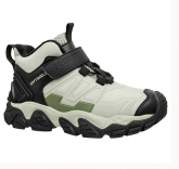 252B-F13-6389 светло-зеленый/черный 27-1,28-1,29-1,30-1,31-1,32-1,33-1 Flamingo Ботинки Актив.отдых Оксфорд Иск.мат, Байка/Флис, ЭВА/ТЭП В/О Муж