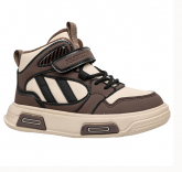 252B-F13-6466 Коричневый/бежевый 27-1,28-1,29-1,30-1,31-1,32-1,33-1 Flamingo Ботинки Актив.отдых Оксфорд Иск.мат, Байка/Флис, ЭВА/ТЭП В/О Муж